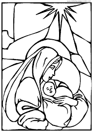 Review our collection of bible christmas story coloring page . Mary And Baby Jesus Color Page Religious Christmas Color Page Coloring Pages For Kids Religious Coloring Pages Printable Coloring Pages Color Pages Kids Coloring Pages Coloring Book Bible Coloring Pages