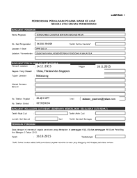 Lampiran a borang permohonan ke luar negara dan kemudahan perlindungan insurans kesihatan di luar negara atas urusan persendirian peliling perkhidmatan bilangan 8 tahun 2004 1. Doc 661739357 Borang Permohonan Perjalanan Ke Luar Negara Lampiran 1 1 Zakwan Wan Academia Edu