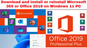 Connect the computer or device to the internet. Windows 11 Download And Install Or Reinstall Microsoft 365 Or Office 2019 On Windows 11 Pc Youtube