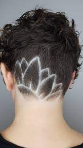 Flower Hair Tattoo Hairtattoo Flower Undercut Thesapphirehairlounge Hairbyapril Hair Tattoos Flowers In Hair Hair Tattoo Designs