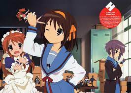 Haruhi Suzumiya Anime Anime Motivational Posters Melancholy