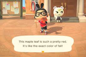 Foro dedicado a animal crossing (nintendo 64 y gamecube), animal crossing wild world (nds), animal crossing let's go to the city / city folk (wii) y animal crossing new leaf (3ds), también conocidos como dobutsu no. Animal Crossing New Horizons Fall Maple Leaf Diy Recipe List Polygon