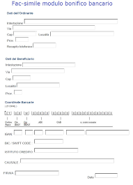 Si può effettuare tramite home banking o presso l'ufficio postale, compilando il modulo bonifico postale. Modulo Bonifico Bancario