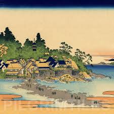 Japan marine 31.6x59.2 is a blue ceramic tile with a matt finish and a paper effect. Japanese Style Decorative Tile 5 Pilgrim Tiles