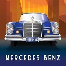Students At Chapman University Were Challenged To Create Deco Style Mercedes Benz Posters For The Mbclassiccenter See The Mercedes Mercedes Benz Daimler Benz