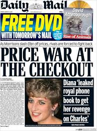 2014 03 14 Daily Mail Front Page Free Dvd Morrisons Tabloid Newspapers