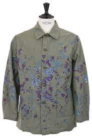 Needles D N Coverall Back Sateen Paint Olive Kafka Mercantile