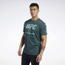 A tee for committed fans of the ufc. Reebok Ufc Logo T Shirt Green Fighters Europe Com