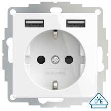 Busch‑jaeger 2538‑214 blind‑zentralscheibe mit tragring alpinweiß 0,05 kg sofort doppelsteckdose unterputz einbauen from i.ytimg.com. Die Usb Steckdose Fur Gira Jung Berker Uvm Elektricworld24 De