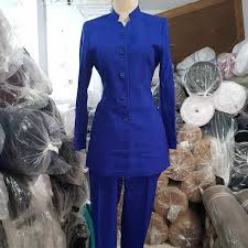 Baju biru akan sangat cocok dipadukan dengan jilbab warna dongker. Jual Set Blazer Cantik Wanita For Guru Teller Customer Service Biru Benhur Baju Seragam Pns Murah Di Lapak Toko Mutiara Jaya Bukalapak