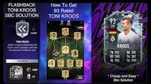 Madfut 21 toni kroos sbc. How To Get 93 Flashback Kroos Flashback Toni Kroos Sbc Solution Madfut 21 Youtube