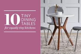The difference is only found on the design to suit the room space properly. 10 Inexpensive Dining Tables For Small Kitchens Kitchn