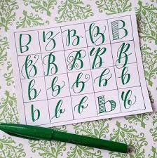 C, e, g, l and o. 20 Ways To Write The Letter B By Letteritwrite See Also The Video Of Her Writing The Hand Lettering Fonts Hand Lettering Tutorial Hand Lettering Inspiration