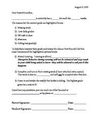 This Is A Printable Version Of The Letter I Use To Send Home To My Students Parents That Are Failing Thi In 2020 Letter To Parents Letter To Teacher Printable Letters