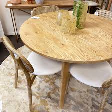 Give your dining room what it deserves with the waihi 3 door buffet by coastwood furniture. Vaala Round Dining Table Loft Furniture New Zealand