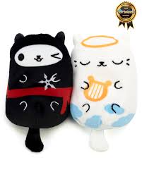 Welcome to the world of cats vs. Cats Vs Pickles Plushies 2 Pack Ninja Kitty And Angeli Cat For Ages 4 Walmart Com Walmart Com