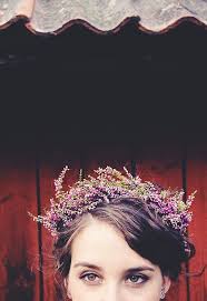 Judith And Billy S Rustic Swedish Barn Wedding Unique Flower Crown Wedding Crown Flower Crown Wedding