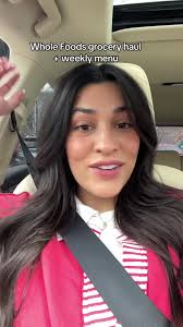 Whole Foods Grocery Haul and Weekly Menu Overview