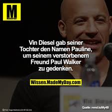 Vin Diesel gab seiner Tochter ...