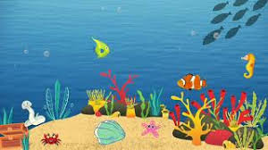 Free for commercial use no attribution required high quality images. Background Animasi Kartun Bergerak Dunia Bawah Laut Ikan Terumbukarang Youtube
