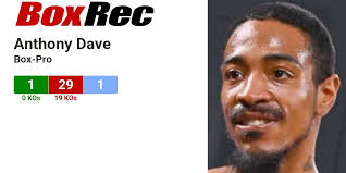 BoxRec: Anthony Dave