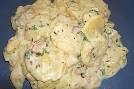 Rahmkartoffeln Von Musholt Chefkoch Rahmkartoffeln Rezepte Kartoffelsalat Mit Speck