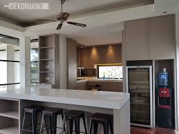 Kitchen set hpl coklat tuangou. 10 Desain Kitchen Set Minimalis Paling Cocok Untuk Rumah Anda Dekoruang Com