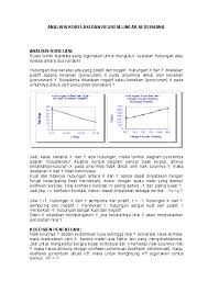 N koefisien korelasi parsial antara y dan x 1, apabila x 2 konstan n koefisien korelasi parsial antara y dan x Doc Analisis Korelasi Dan Regresi Linear Sederhana Mis Warulor Academia Edu