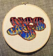 11600 ventura blvd, studio city, ca 91604, usa. Yes Band Handmade Needlepoint Yes Band Psychedelic Decor Needlepoint
