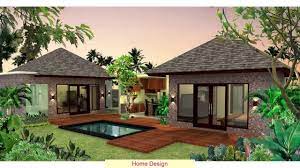 Ditambah lagi dinding yang digunakan adalah batu alam semakin memperelok tampilan rumah. Desain Rumah Villa Youtube