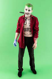 Suicidesquadcouplejokercostume Mens Halloween Costumes Joker Halloween Costume Joker Costume