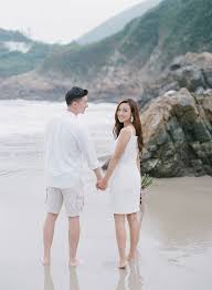 Romantic Beach Engagement Kc Chan Photography Outdoor Engagement Photos Pre Wedding Photoshoot Hong Kong Wedding