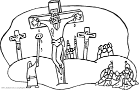 Use the jesus on the cross coloring page as a fun activity for your next children's sermon. Jesus Coloring Pages Coloring Home