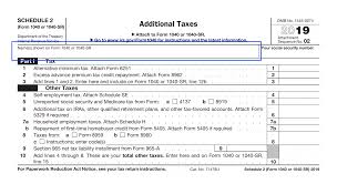 The 2020 version of the form is its third major restructuring since tax year 2018. Irs Schedule 2 Form 1040 Or 1040 Sr Fill Out Printable Pdf Forms