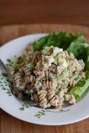 Tuna Pasta Salad With Greek Yogurt Recipe Creamy Tuna Pasta Tuna Pasta Healthy Pastas