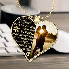 To My Girlfriend Boyfriend And Girlfriend Necklace Girlfriend Necklace To My Gorgeous Girlfriend To My Girlfriend Necklace Birthday Gifts For Girlfriend Be Girlfriend Gifts Jewelry Gift Sets Birthday Gifts For Girlfriend
