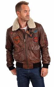 Blouson Aviateur Mythic Marron Tenue Blouson Blouson Cuir Blouson Cuir Aviateur
