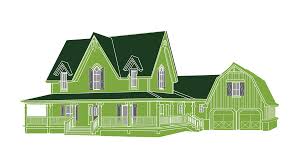 Look at these gothic farmhouse plans. Gothic Revival