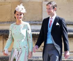 Pregnant Pippa Middleton Is Stunning In Floral Print Dress As She Arrives At Royal Wedding