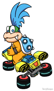 For boys and girls kids and adults teenagers and toddlers preschoolers and older kids at school. Larry Koopa On His Quadbike Nintendo Mario Bros Larry Mario