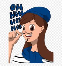 Way has garnered popularity through the use of social media. Blue Face Facial Expression Nose Cartoon Man Human Clipart Full Size Clipart 1831268 Pinclipart