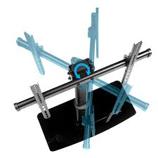 How many zoll in 1 cm? Tv Stander Rack Hohenverstellbar Neigbar Schwenkbar F Led Lcd Tft Fernseher Plasma Monitor Halterung 32 55 Zoll Fernsehstander