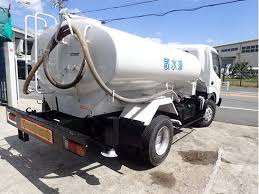 再生中古散水車販売h19 ヒノデュトロ 4t 前後散水 極東lh04 303 走行少 全塗装済 bdg xzu404x 道路清掃 砂塵防止に pto式散水車 極東 軽油 放水