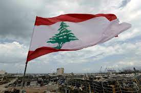 Monument at martyrs square in beirut with lebanese flag beirut lebanon 11/23/2019 the monument at martyrs' square in beirut by italian sculptor marino mazzacurati with the lebanese national flag. Eu Adopts Framework For Sanctions On Lebanon To Aid Formation Of A Government