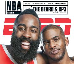 ESPN the Magazine Article featuring Harden and CP3