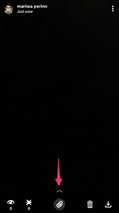 The paperclip doesn't show up until after you take a photo or record a video, so don't be alarmed if you can't add a link right away. How To Add A Link On Your Snapchat Story To A Website