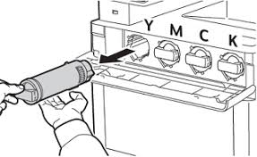 Do not take out ink cartridges if you do not need to replace them. Replace A Toner Cartridge