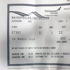 Ethiopian Airlines Flight 302 Ticket Abc News Australian Broadcasting Corporation