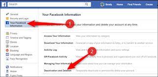 Take control of your security on facebook by changing. How To Delete Your Facebook Account