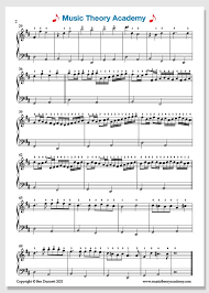Print and download canon in d by pachelbel easy piano sheet music. Pachelbel Canon Music Theory Academy Free Piano Sheet Music